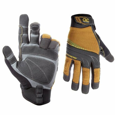 CUSTOM LEATHERCRAFT Gloves Lg Contractors Dexterit 160L